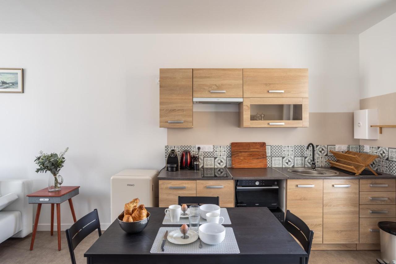 Yokoso - Studio Proche Chu Avec Terrasse Rennes Kültér fotó