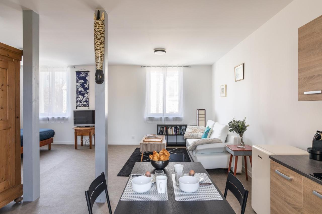 Yokoso - Studio Proche Chu Avec Terrasse Rennes Kültér fotó